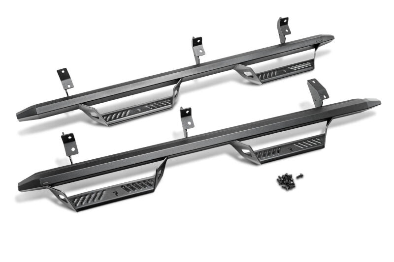 N-Fab Predator Pro Step System 14-18 Toyota 4 Runner SUV 4 Door Gas - Tex Black