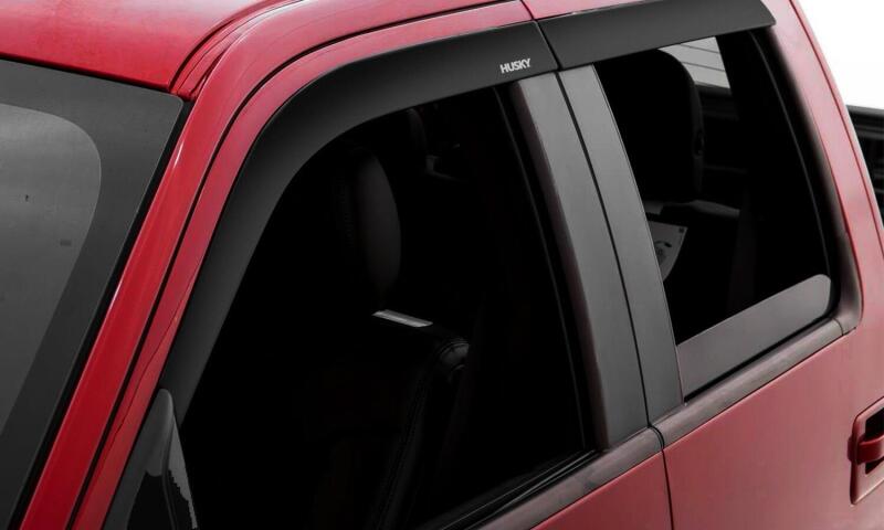 Husky Liners 19-24 Chevrolet Silverado/GMC Sierra 1500 DC Ventvisor Low Profile (4pc) - Smoke