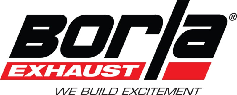 Borla 2024+ Toyota Tacoma (Coil Springs Only) S Type Catback System - Black Chrome Tip