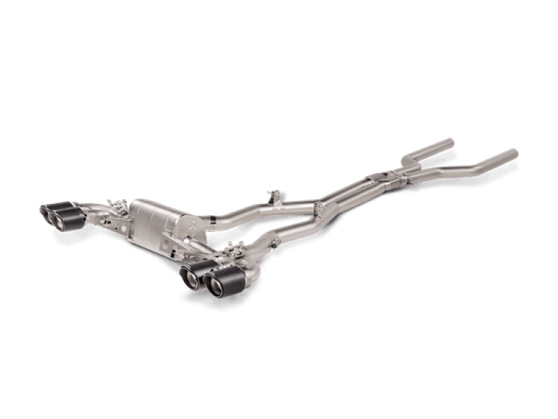 Akrapovic 2021 BMW M8/M8 Competition (F93) Evolution Line Cat Back (Titanium) w/Carbon Tips