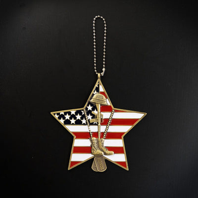 Honor Star Ornament - Jeep