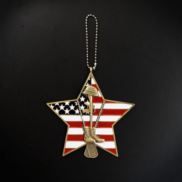 Honor Star Ornament - Jeep